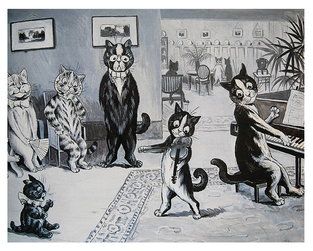 Louis Wain - Musical Anthropomorphic Cats