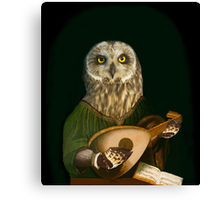 Anthropomorphic Owl Canvas Print